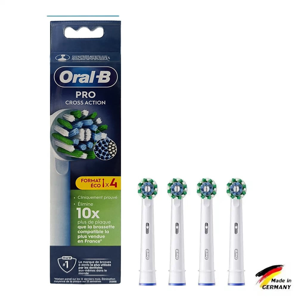 سَری مسواک برقی اورال بی pro cross action-4pcs — تصویر ۱۰