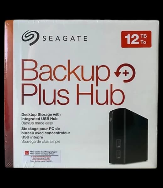 هارد اکسترنال 12 ترابایت سیگیت مدل Backup Plus Hub Desktop