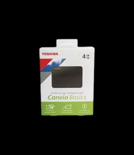 هارد اکسترنال 4 ترابایت توشیبا HDD EXTERNAL TOSHIBA CANVIO BASICS 4TB