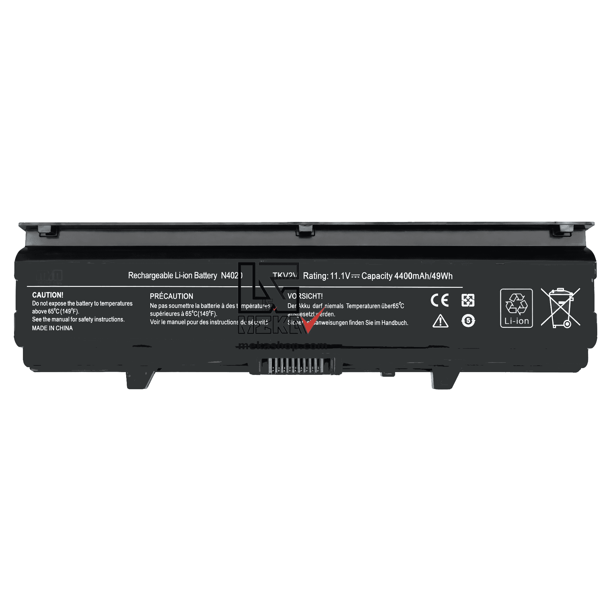 باتری لپ تاپ دل Dell Inspiron N4020 N4030 مدل TKV2V