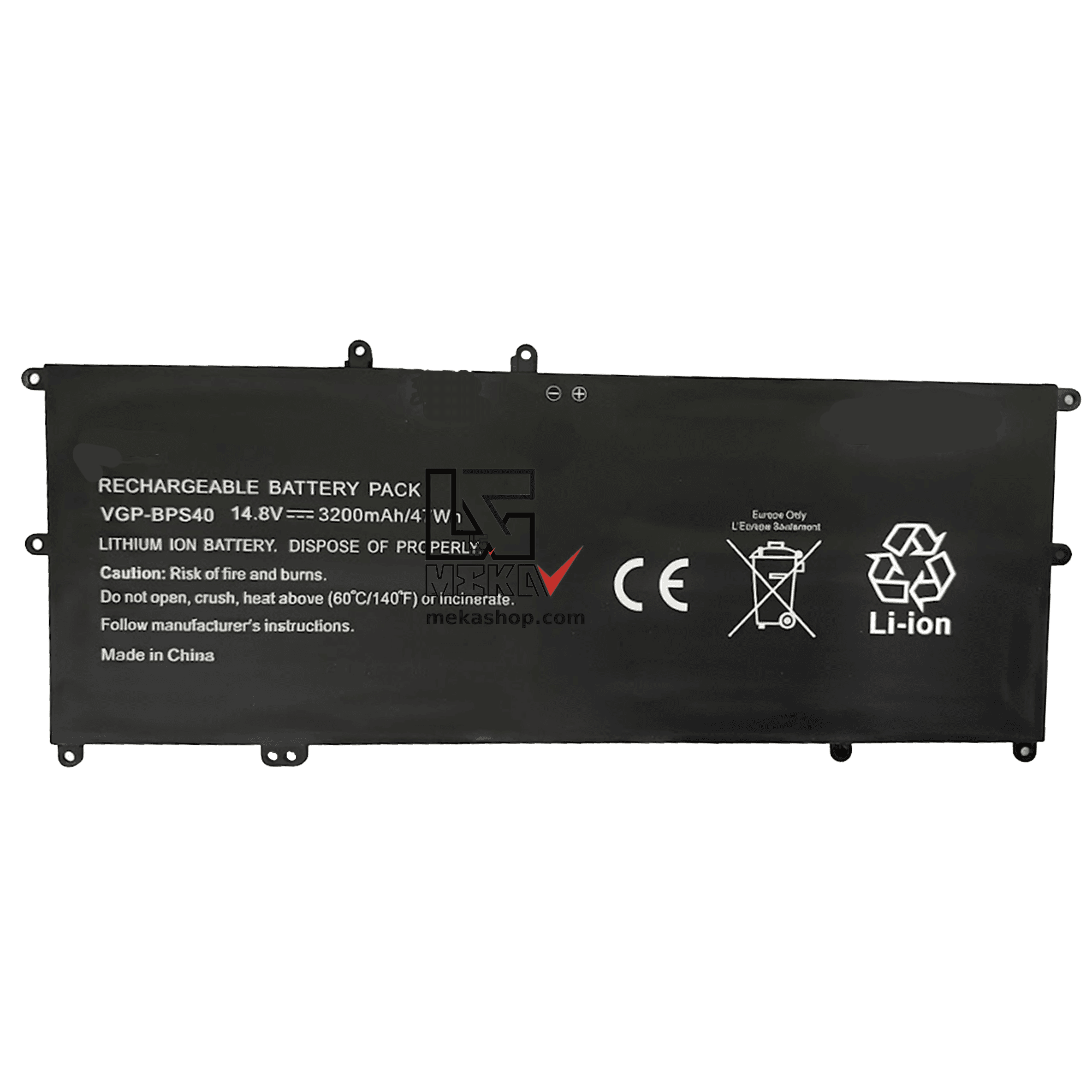 باتری لپ تاپ سونی Sony VAIO FIT 14A FIT 15A مدل VGP-BPS40