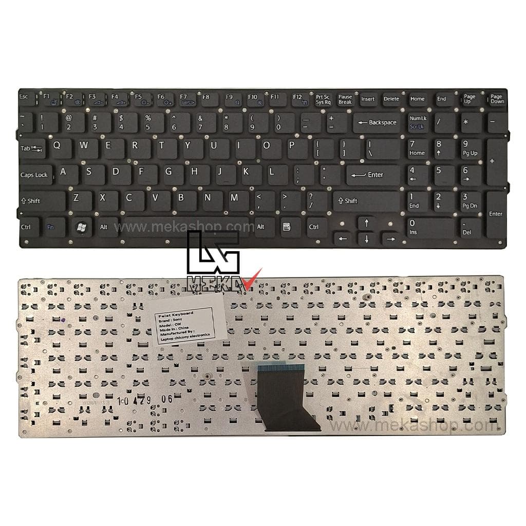کیبورد لپ تاپ سونی Sony Vaio VPC-CB