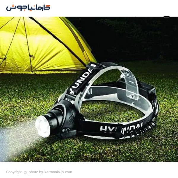 چراغ پیشانی شارژی هیوندای مدل HL6010-B — تصویر ۴
