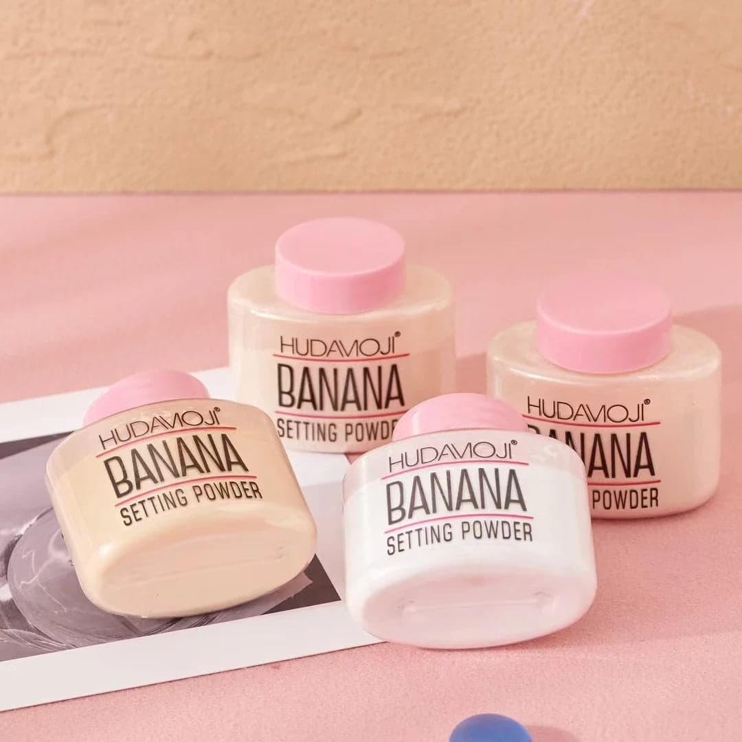 پودر فیکس بانانا هدی موجی اورجینال 42گرم HUDAMOJI Banana Setting Powder — تصویر ۲