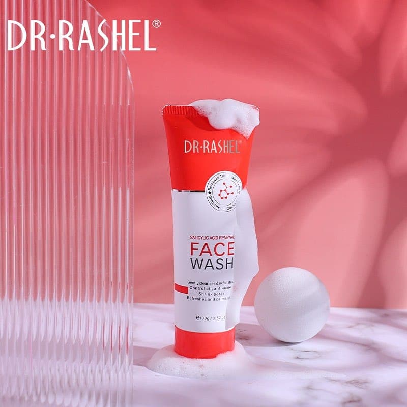 فیس واش سالسیلیک اسید دکتر راشل اورجینال | DR.RASHEL Salicylic Acid Renewal Face Wash 100g — تصویر ۵