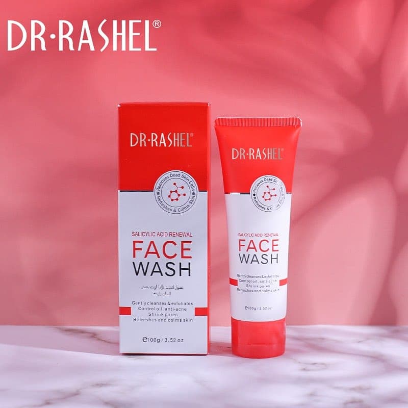 فیس واش سالسیلیک اسید دکتر راشل اورجینال | DR.RASHEL Salicylic Acid Renewal Face Wash 100g — تصویر ۲