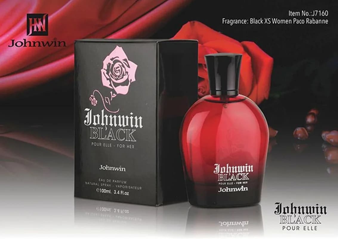 ادکلن بلک ایکس اس زنانه جانوین 100 میل | Johnwin Black XS For Women