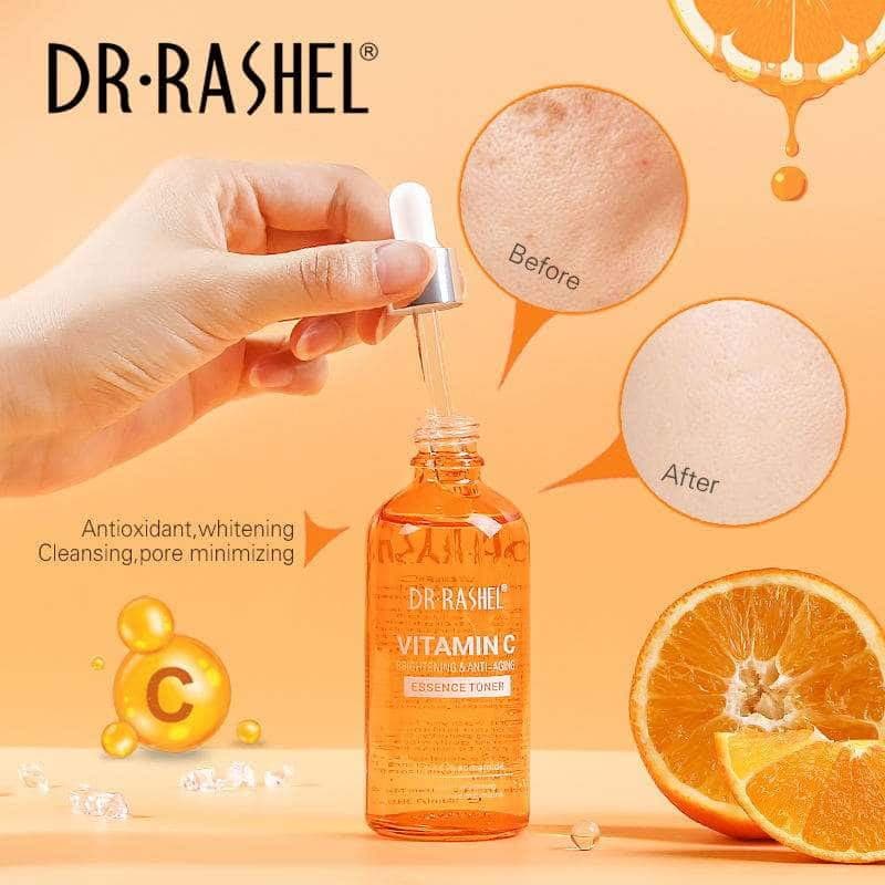 تونر اسانس ویتامین سی دکتر راشل 100میل DR.RASHEL Vitamin C Essence Face Toner — تصویر ۶
