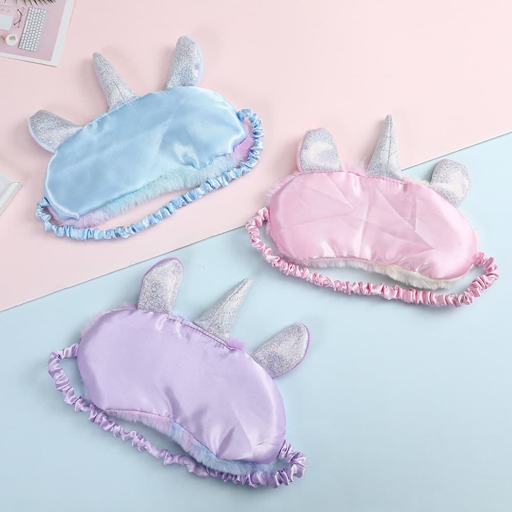 چشم بند یونیکورن شاخ دار وارداتی Unicorn Blindfold — تصویر ۳