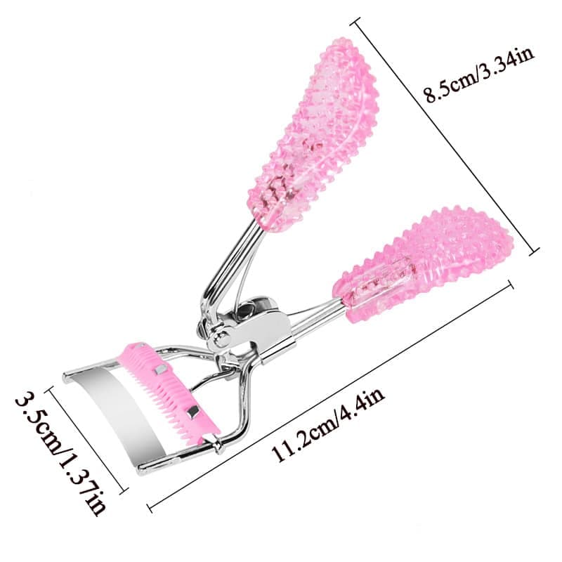 فرمژه برس دار استیل دسته نگینی درجه یک Steel Eyelash curler — تصویر ۷