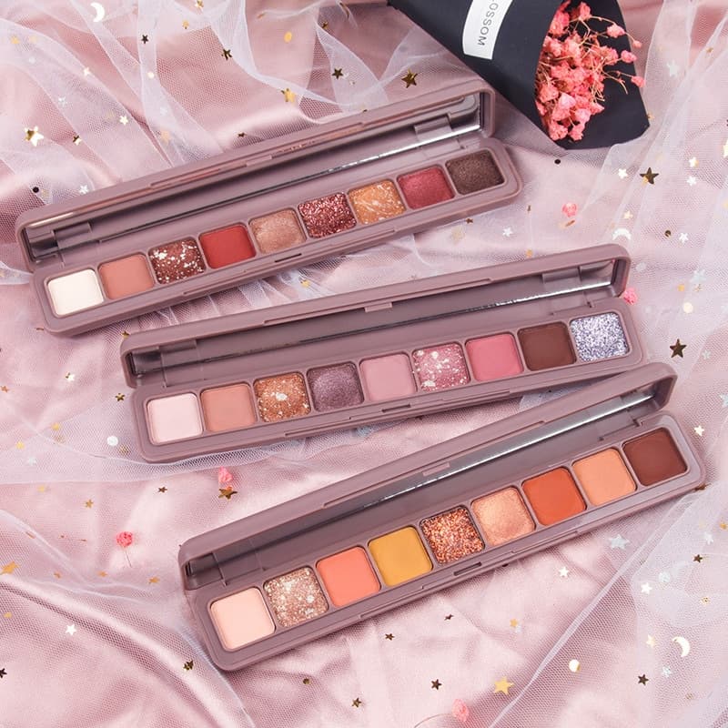 پالت سایه چشم هدی موجی مدل انگشتی 9رنگ HUDAMOJI Keyboard Fingertips 9 Colors Eye Shadow