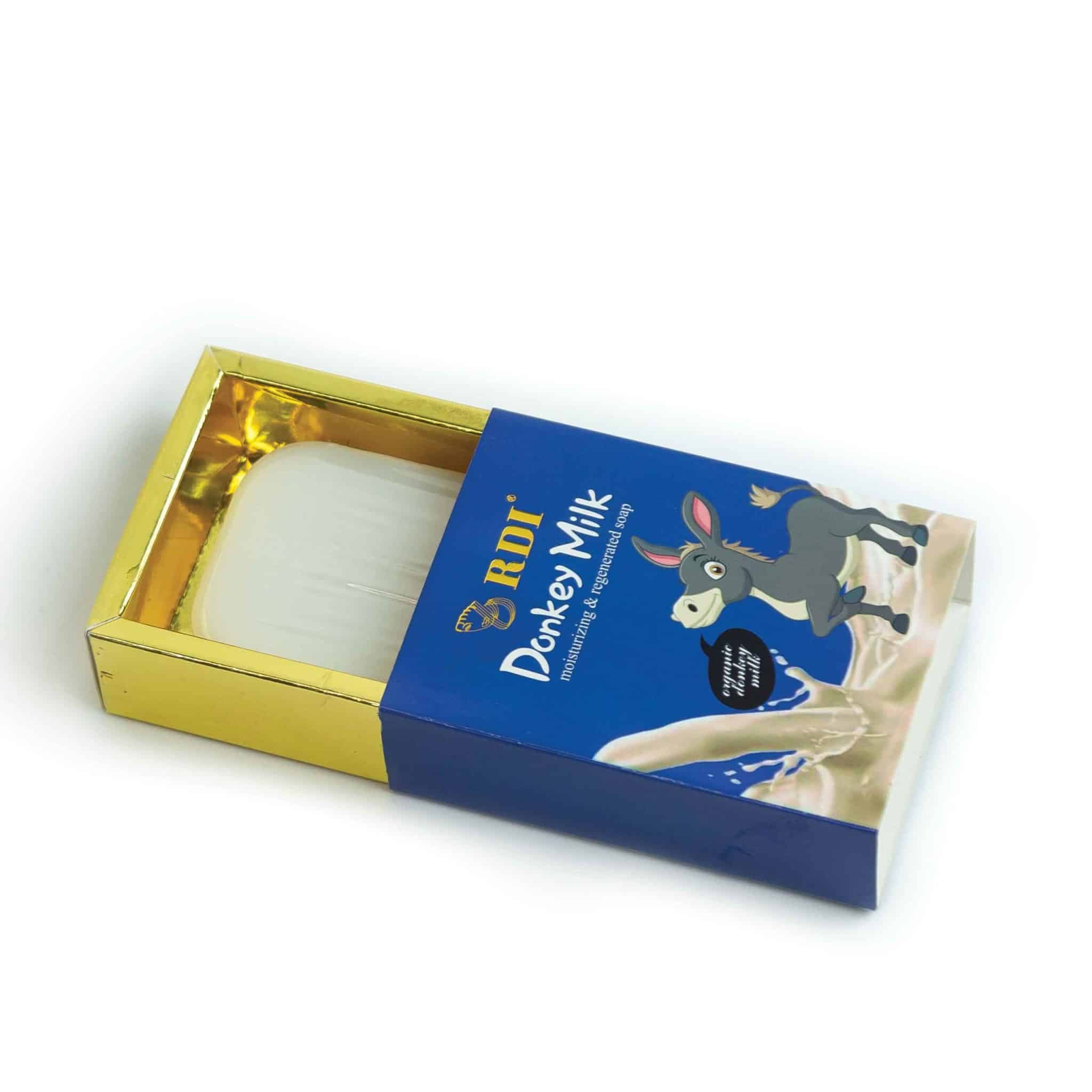 صابون شیر الاغ مرطوب و ترمیم کننده پوست RDI حجم 100 گرم