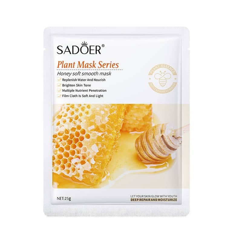 ماسک ورقه ای عسل سادور اورجینال حجم 25 گرم SADOER Honey Sheet Mask