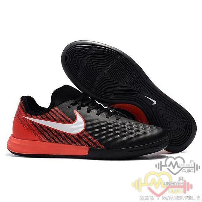 کفش فوتبال سالنی نایک – مشکی Nike Futsal Magistax Final II 2 — تصویر ۲