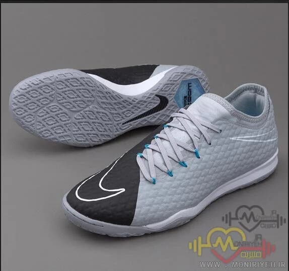 کفش فوتبال سالنی نایک – طوسی Nike HyperVenom