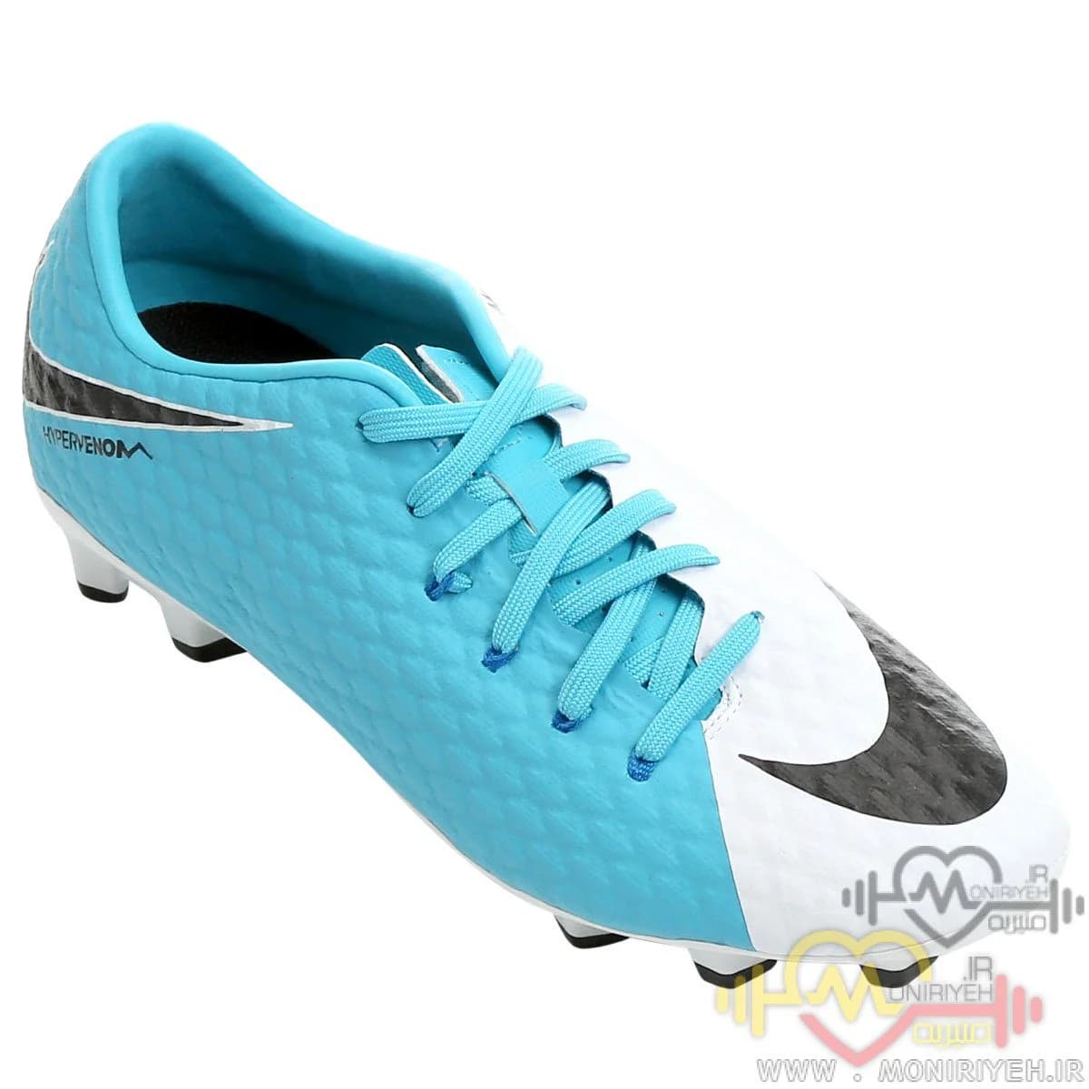 کفش فوتبال سالنی نایک – آبی Nike HyperVenom — تصویر ۳