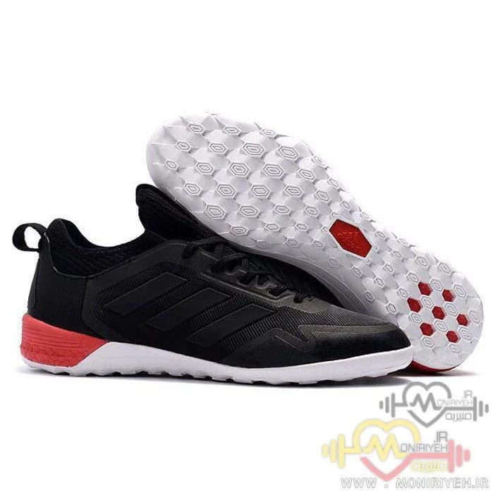 کفش فوتبال سالنی آدیداس – مشکی قرمز Adidas Futsal Ace Tango — تصویر ۳