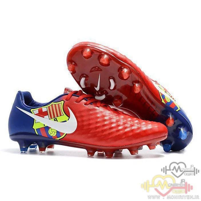 کفش فوتبال استوک نایک – طرح بارسلونا Nike Magista Opus