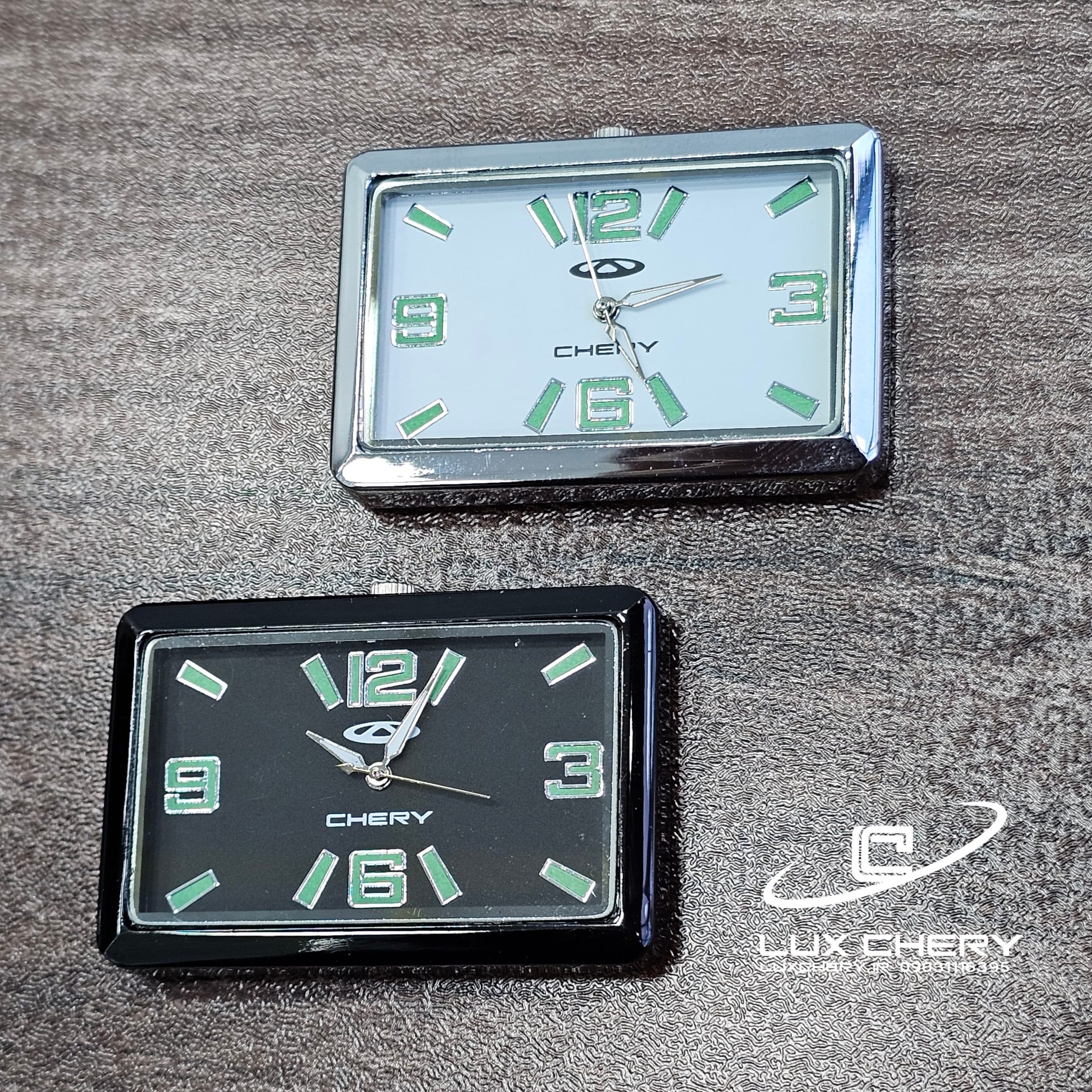 ساعت آنالوگ دریچه کولر خودرو با موتور کوارتز ژاپنی با لوگو CHERY