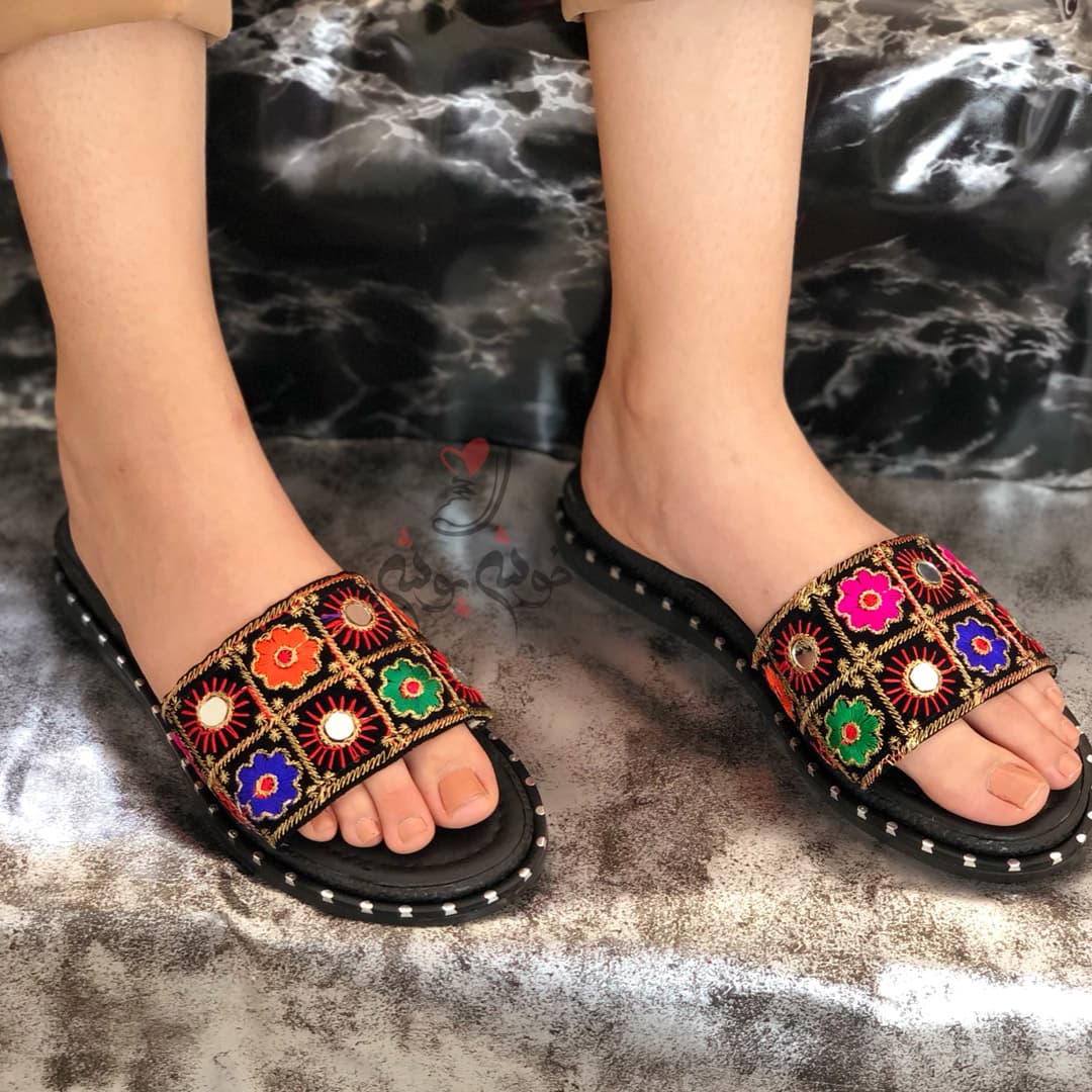 دمپایی روفرشی مجلسی زنانه