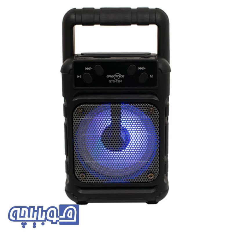 اسپیکر بلوتوثی قابل حمل مدل GTS-1361 — تصویر ۴