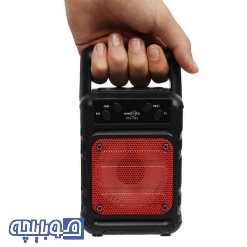 اسپیکر بلوتوثی قابل حمل مدل GTS-1361 — تصویر ۶