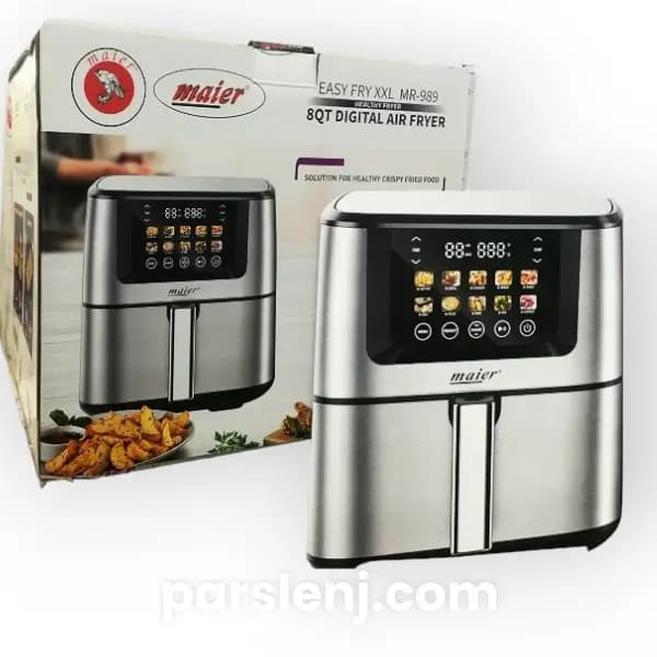 سرخ کن 8 لیتری مایر مدل MR-989 — تصویر ۳