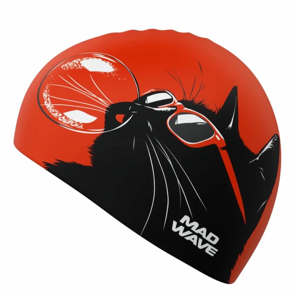 کلاه شنا سیلیکونی مدویو مدل Cat with bubble — تصویر ۹