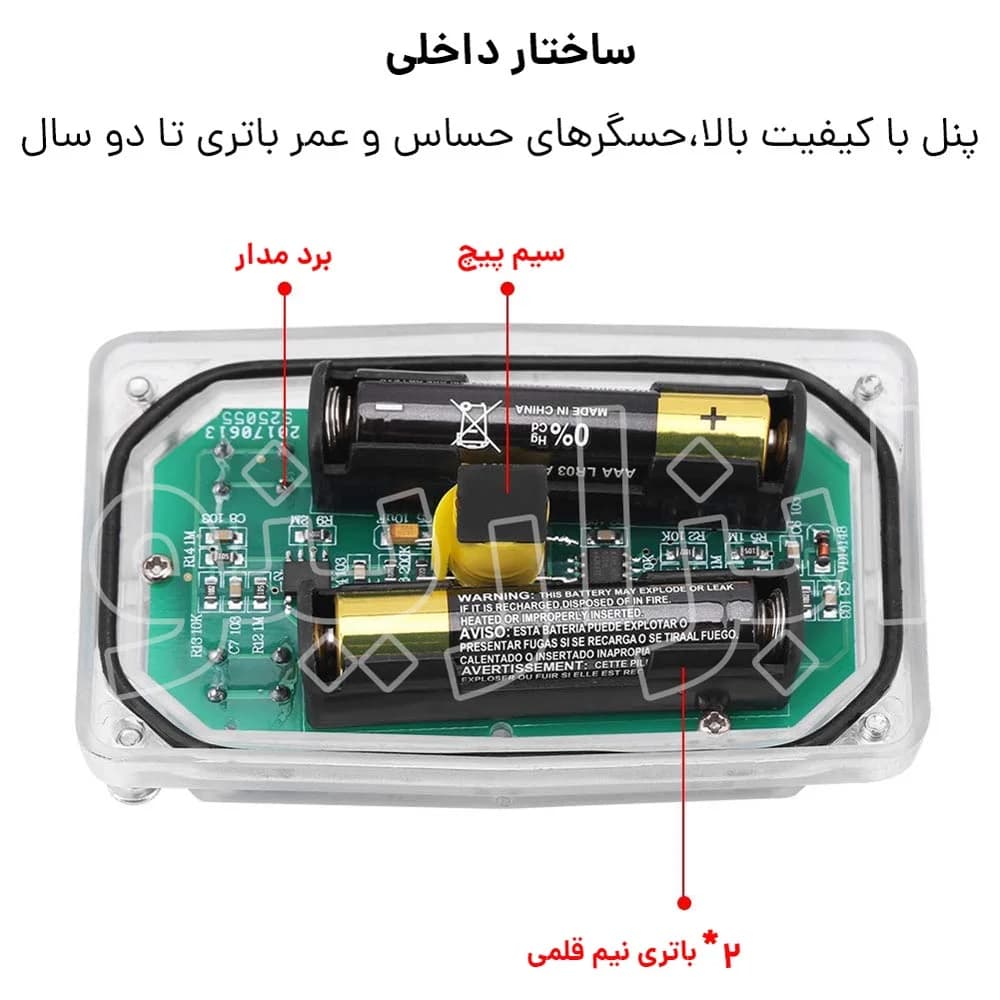 لیتر شمار دیجیتالی 1 اینچ — تصویر ۶