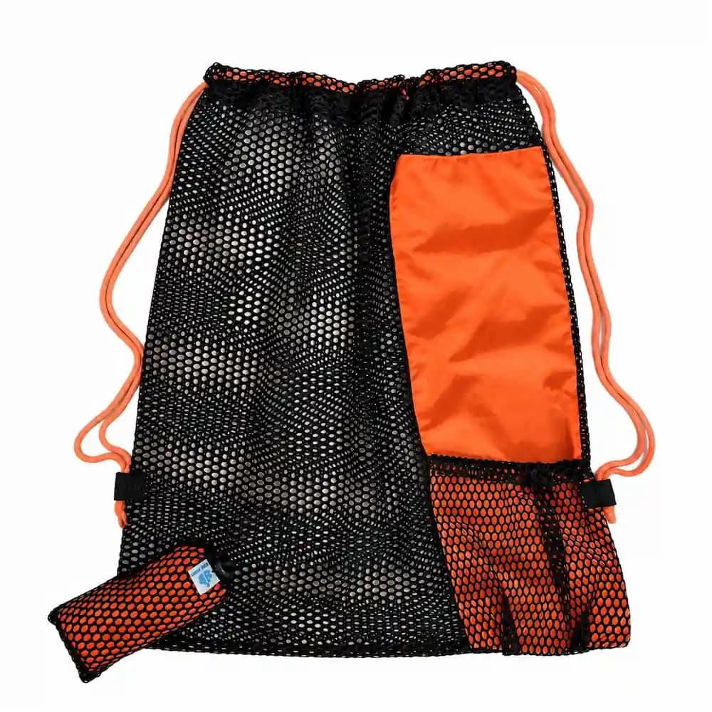 مش بگ شنا نارنجی آکوا اسپرت مدل Orange-zebra — تصویر ۱۰