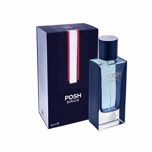 ادو پرفیوم یونیسکس فراگرنس ورد مدل پوش سیریوس Posh Sirius حجم 80 میلی‌لیتر