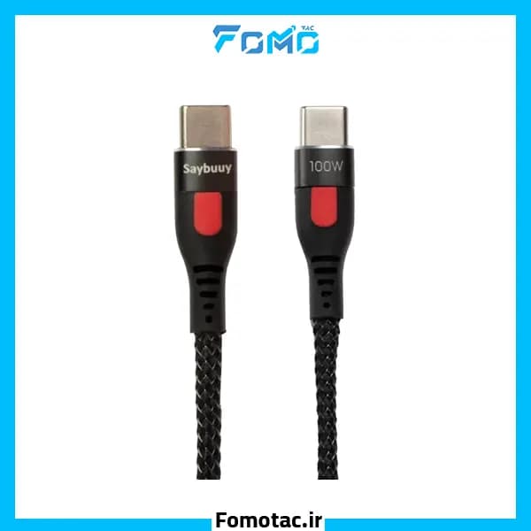 کابل شارژ دو سر تایپ سی سی بای (Saybuuy) مدل K3-PD — تصویر ۲
