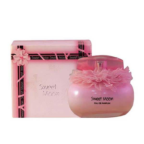عطر زنانه فراگرنس ورد مدل سوییت مون Sweet Moon حجم 100 میلی‌لیتر – رایحه مشابه بوی ادکلن ایو سن لورن مون پاریس YSL Mon