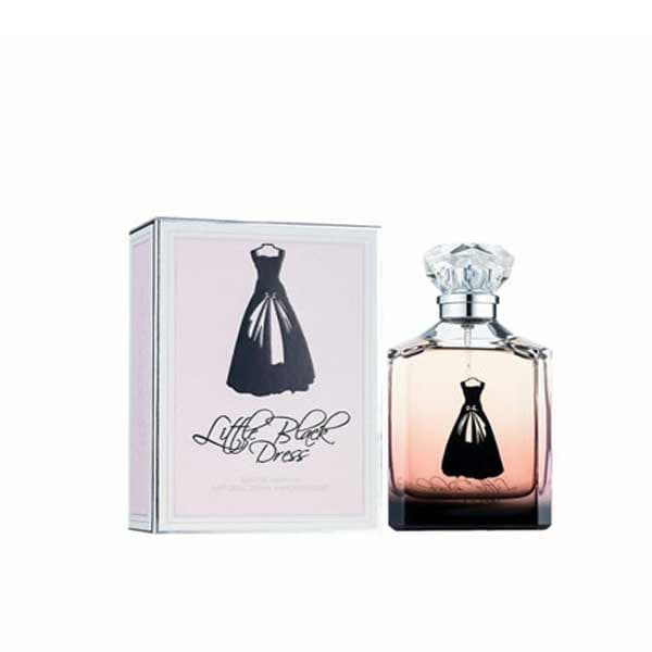 عطر زنانه فراگرنس ورد مدل لایفی بلک درس Liffee Black Dress حجم 100 میلی‌لیتر