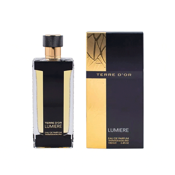 ادو پرفیوم یونیسکس فراگرنس ورد مدل تری دی اور لومیر Terre D’or Lumiere حجم 100 میلی‌لیتر