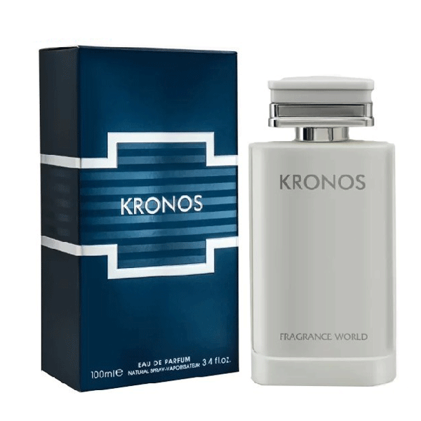 عطر مردانه فراگرنس ورد مدل کرونوس kronos حجم 100 میلیلیتر — تصویر ۴