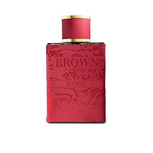 عطر زنانه فراگرنس ورد مدل براون ارکید رابی Brown Orchid Ruby حجم 100 میلی‌لیتر — تصویر ۳