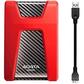 هارد اکسترنال ADATA مدل Durable HD650 ظرفیت 2TB – قرمز