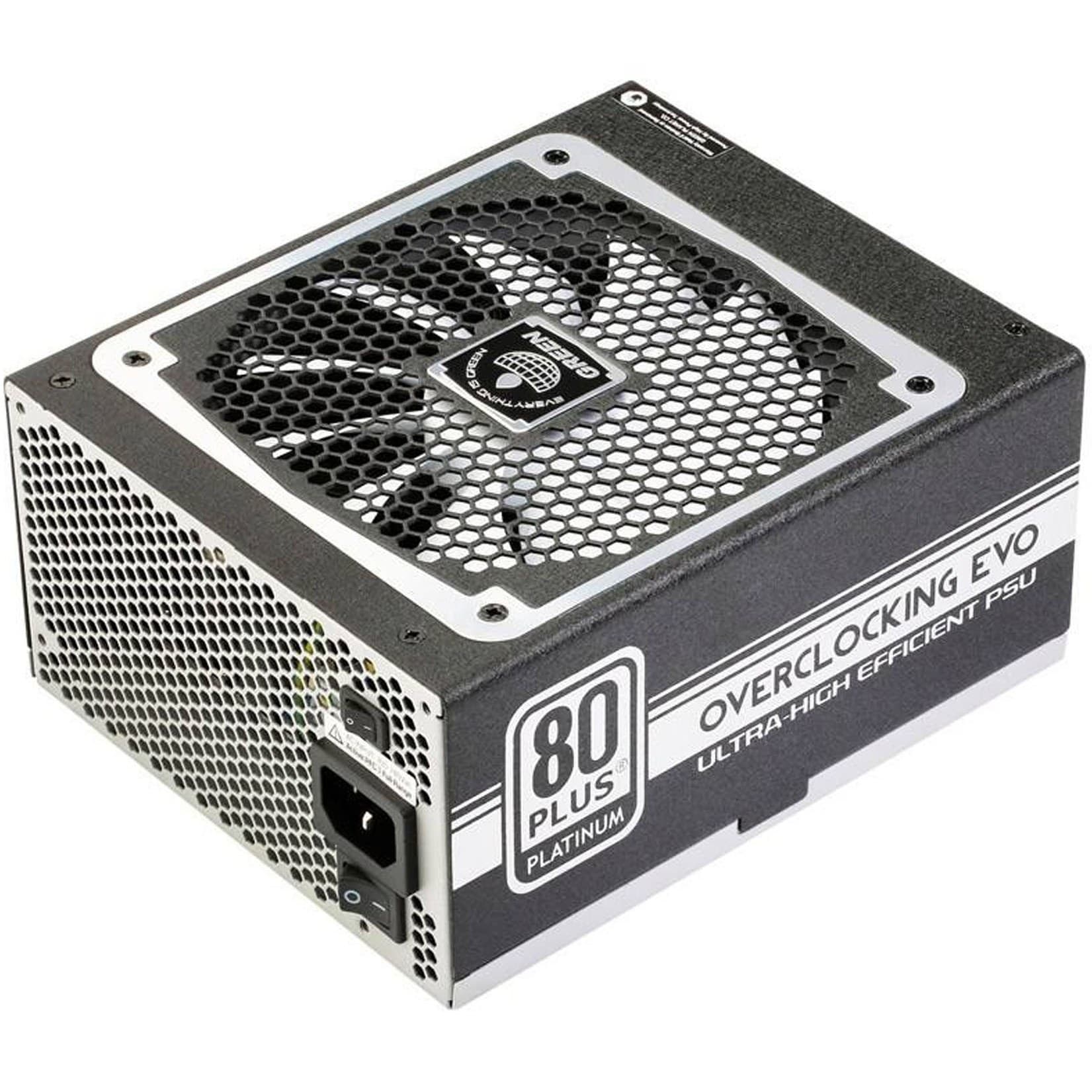منبع تغذیه کامپیوتر گرین مدل GP750B-OCPT 80 Plus Platinum توان 750 وات