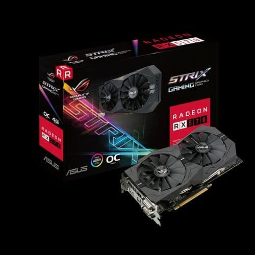کارت گرافیک ایسوس ROG-STRIX-RX570 ظرفیت ۸ گیگابایت DDR5 — تصویر ۹