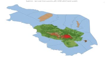 جامع‌ترین مجموعه لایه‌های اطلاعات مکانی برنامه‌ریزی و توسعه شهری مشهد — تصویر ۴