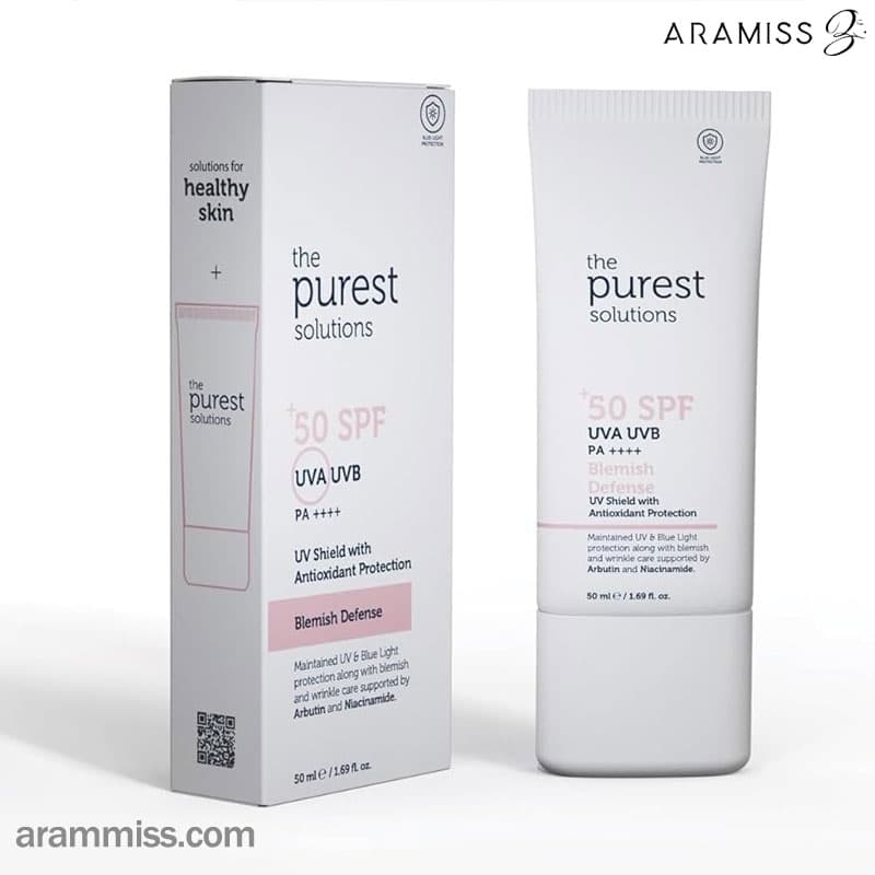 کرم ضد آفتاب ضد لک SPF50 پیورست سولوشن — تصویر ۶