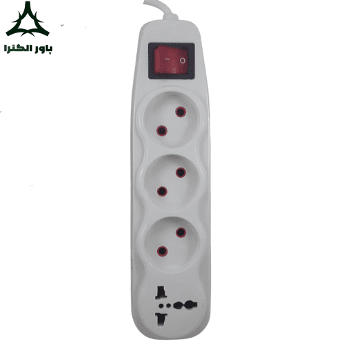 سیم سیار 3 خانه ایران تکنیک 3m با لاین همه کاره | بسته 6 عددی