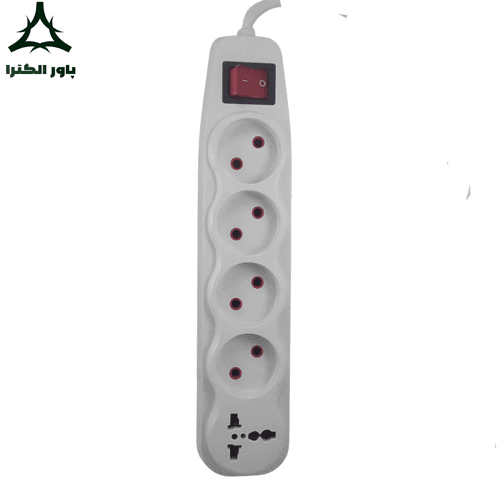 سیم سیار 4 خانه 3m ایران تکنیک با لاین همه کاره