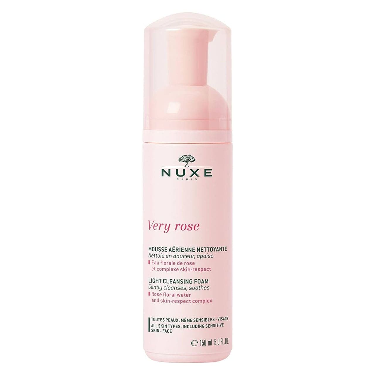 فوم شوینده صورت نوکس سری Very Rose حجم 150 میلی لیتر