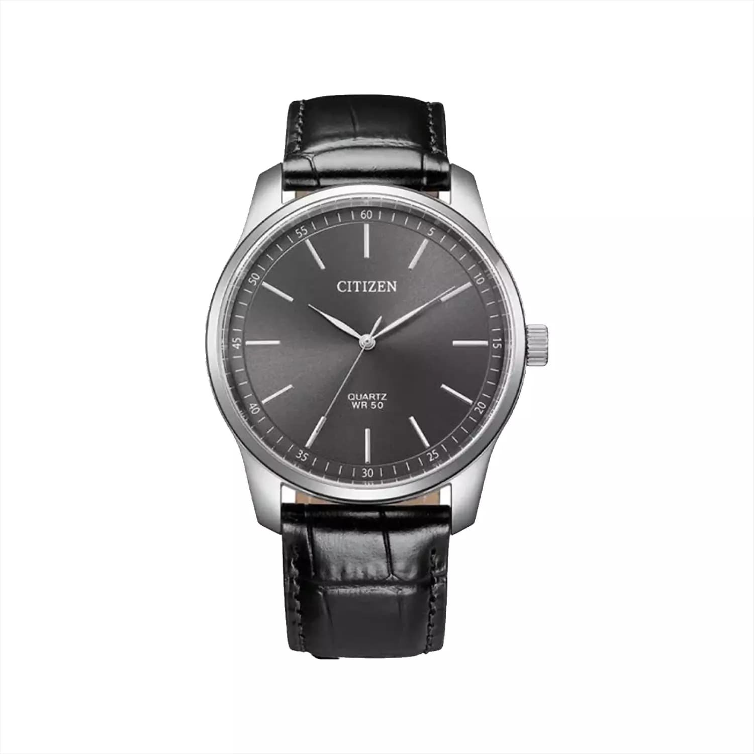 ساعت مچی مردانه سیتیزن بند چرم مشکی BH5001-05H