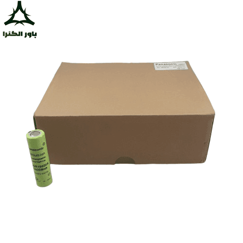 باتری لیتیوم یون 18650 3.7V 3400mAh پاناسونیک | بسته 100 عددی | سرتخت