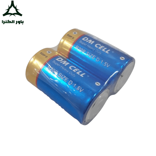باتری 1.5 ولت سایز DM CELL D | شیرینگ 2 عددی — تصویر ۶