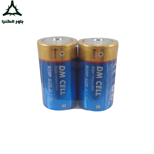 باتری 1.5 ولت سایز DM CELL D | شیرینگ 2 عددی