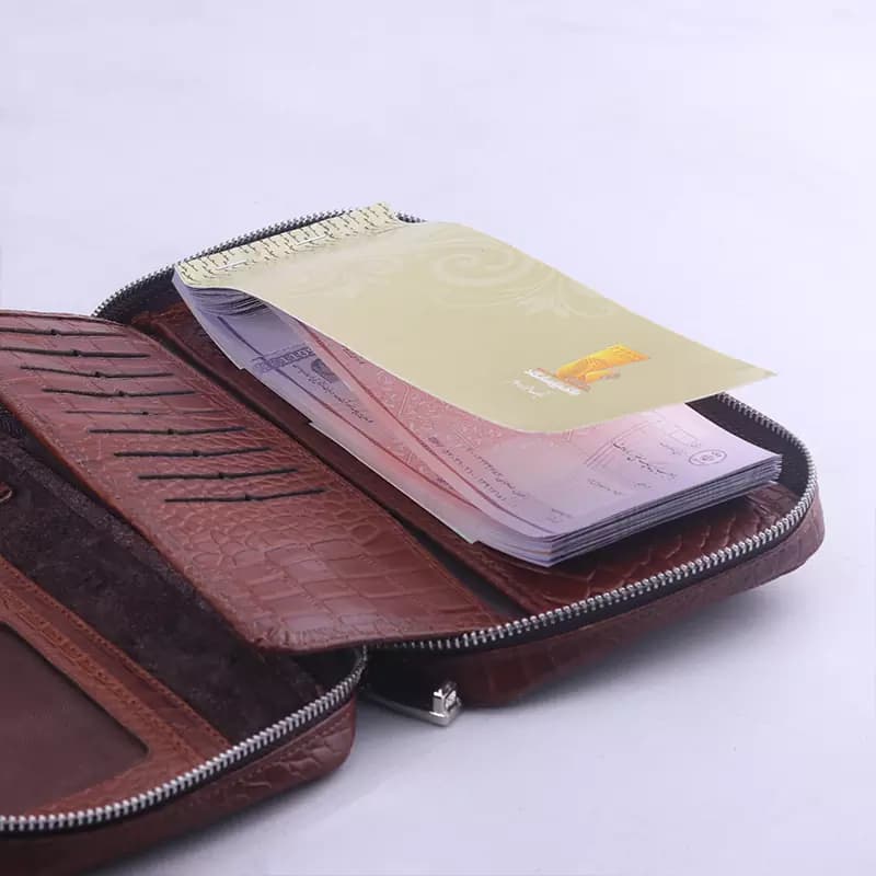 کیف دستی مردانه چرم چرمسال کد 91 — تصویر ۶